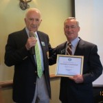 Tom Maher with new member Dave Bernauer