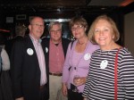 Bernard and Linda McDonnell with guests William and Pam Garver