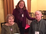C. Ginny May, guest Wendy Fibison, and C. Bill Ashley