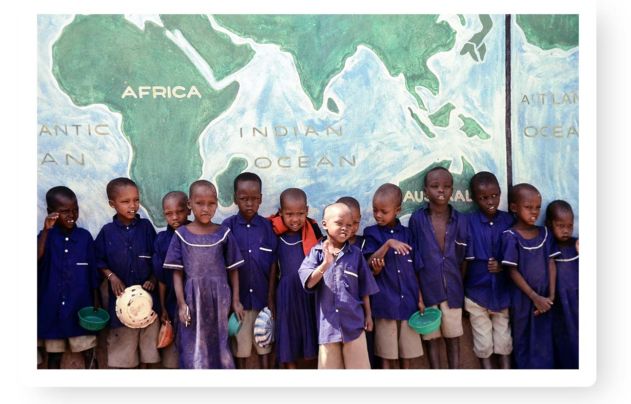 School children in Tanzania